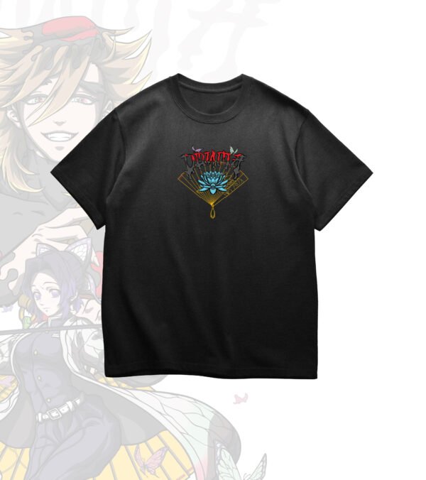 Douma x Shinobu Anime Graphic T-Shirt - Image 2