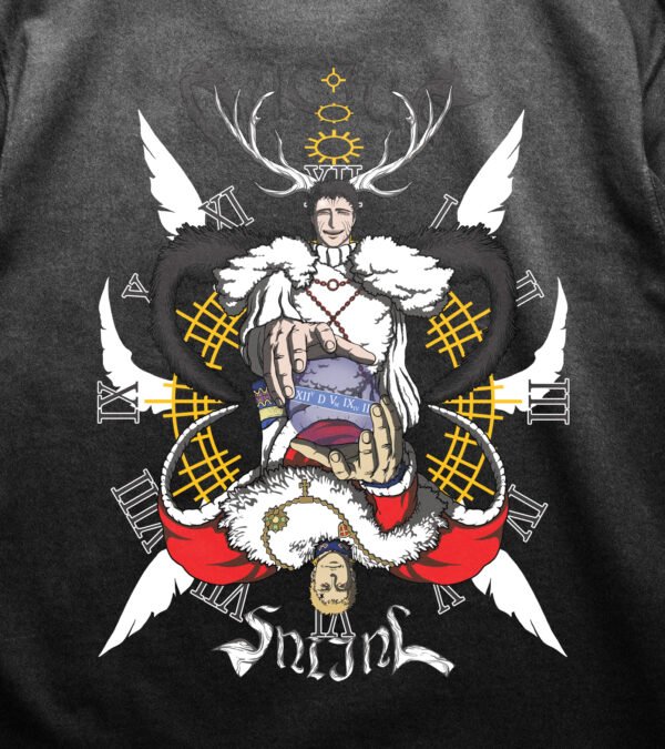 Lucius Zogratis Time Magic Anime T-Shirt - Image 2